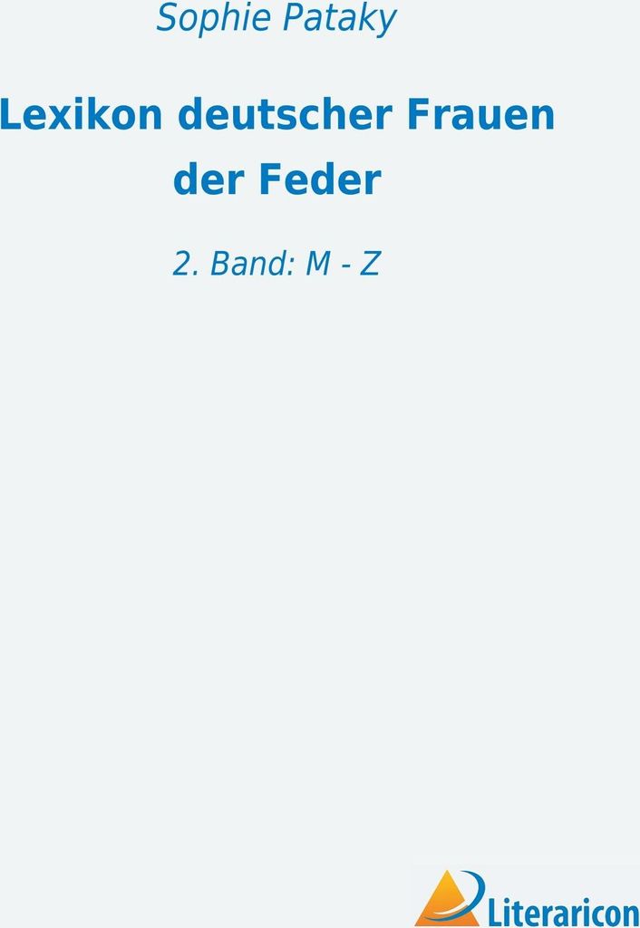 Lexikon deutscher Frauen der Feder
