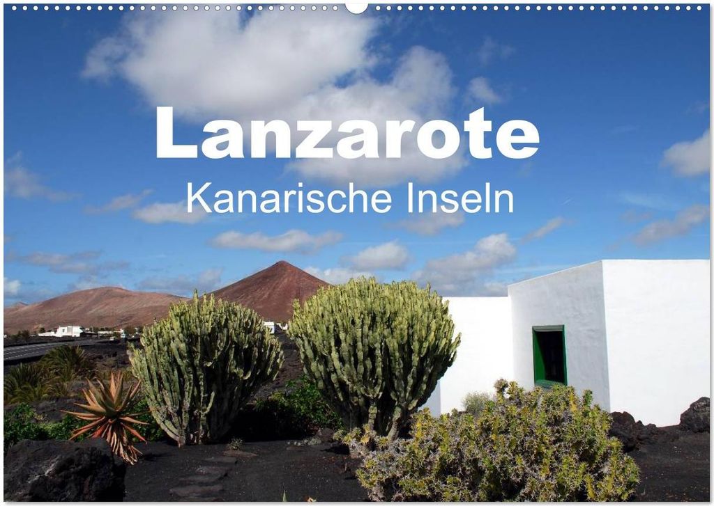 Lanzarote - Kanarische Inseln (Wandkalender 2026 DIN A2 quer), CALVENDO Monatskalender