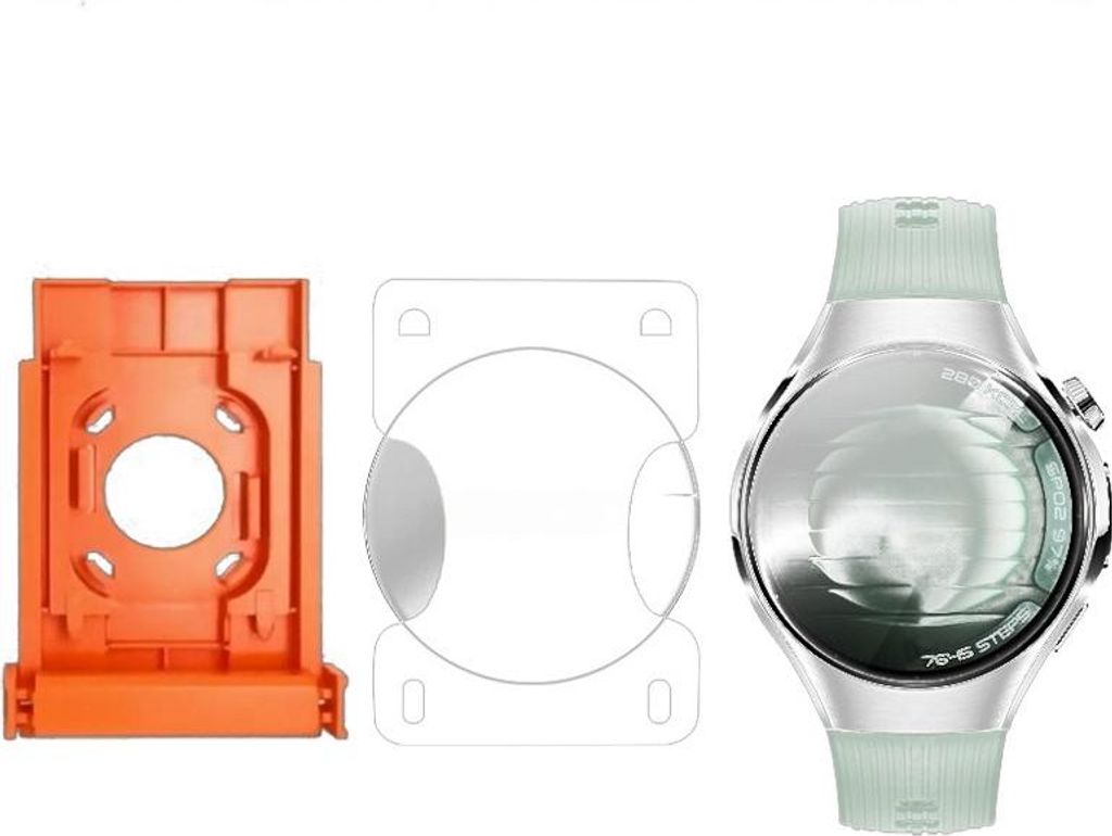 INF Displayschutzfolie für Huawei Watch 5 46mm Hydrogel Klar 2 Stück
