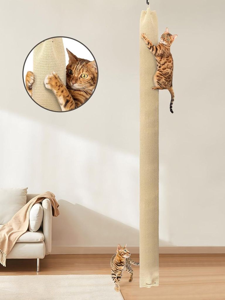 Klettersack für Katzen 240cm – Robust aus Sisal mit Produktbild 