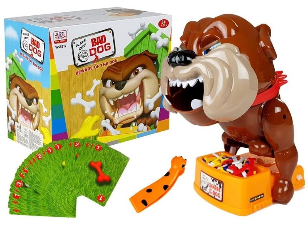 IMPORT LEANTOYS Bad Dog Würfel Arcade Spiel