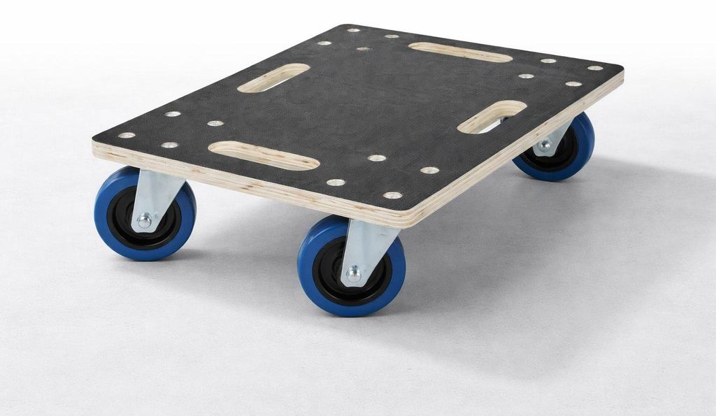 Rollbrett Möbelroller 35 x 50 cm aus Multiplex Tragkraft Produktbild 