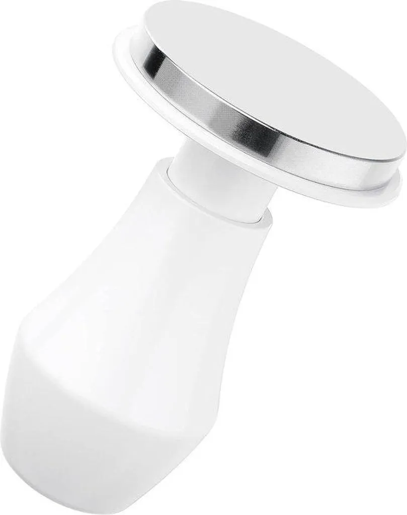 Tamper à réglage de pression 53mm blanc aluminium - Outil Barista Pro