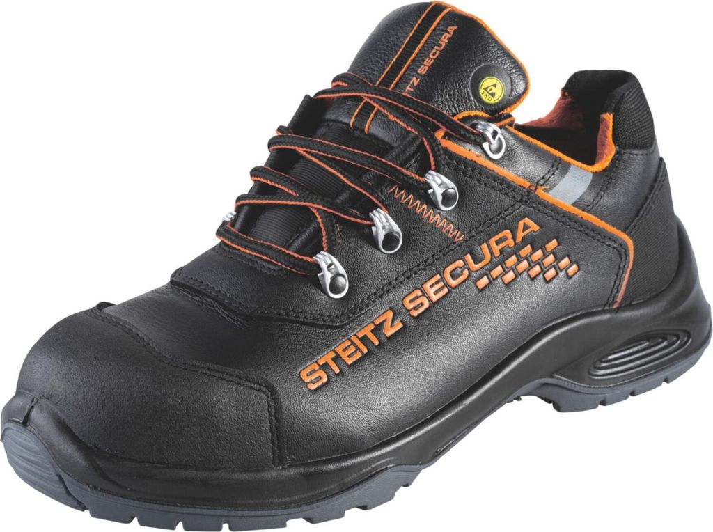 STEITZ SECURA Halbschuh schwarz/orange VX 7500, S3 XB, Produktbild 