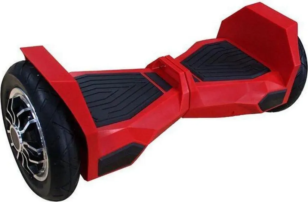 Smart Hoverboard AirStream XL 10 kmh Grande Autonomie 4400 mAh Noir Rouge