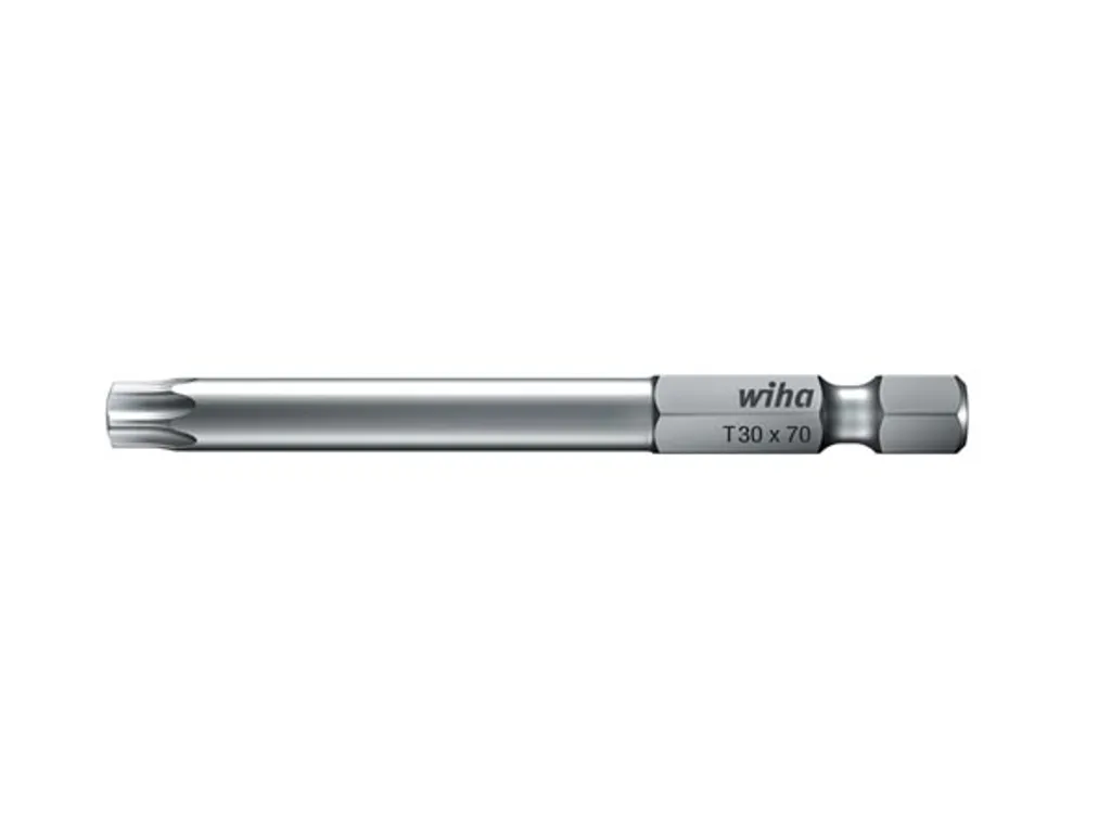 Wiha Bit Torx T15 Acciaio Cromo Vanadio E 6,3 - Inserto Professionale