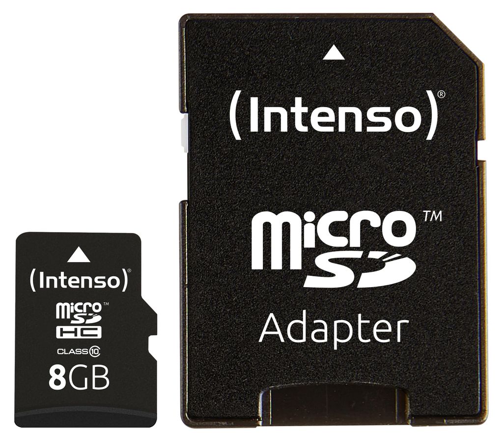 Intenso Class 10 - Carte mémoire flash (adaptateur Image du produit 