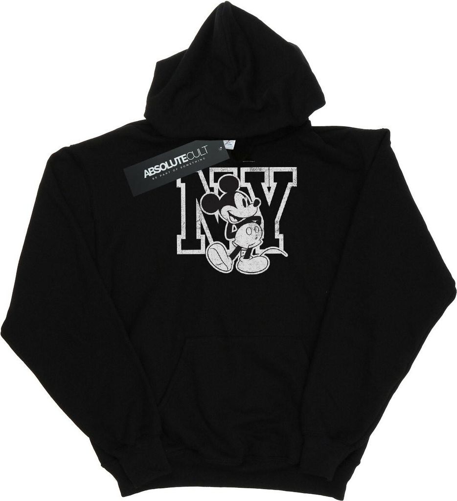 Disney - "NY" Kapuzenpullover für Jungen BI9579 (128) (Schwarz)