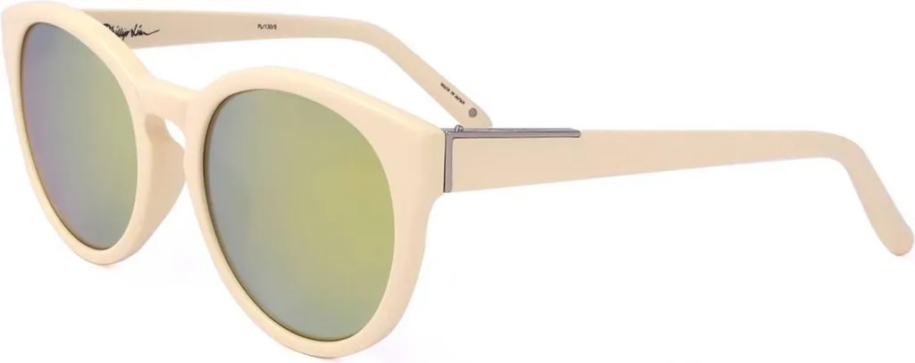 Lunettes de soleil pour femmes Phillip Lim PL130 Blanc cassé 53mm Luxe