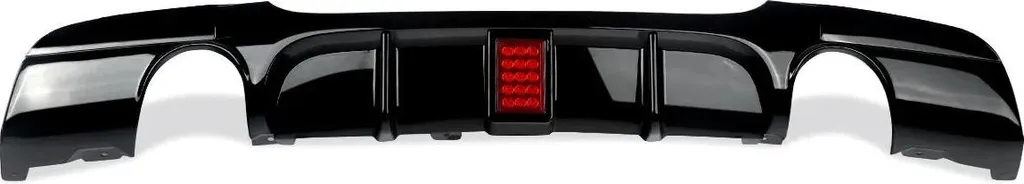 Diffuseur Arrière Noir Brillant pour BMW Série 3 E90 Berline et E91 Touring