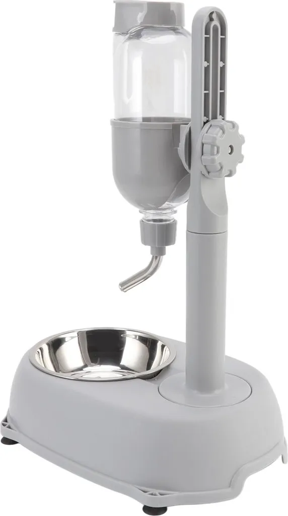 Abreuvoir Automatique 500ml pour Chien et Chat - Hauteur Réglable