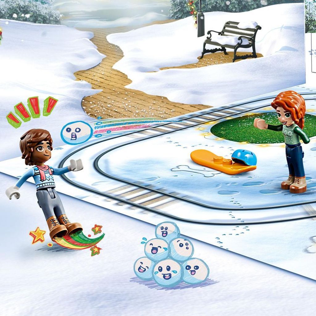 LEGO 41758 Friends Adventný kalendár 2023, vianočný Obrázok produktu 12