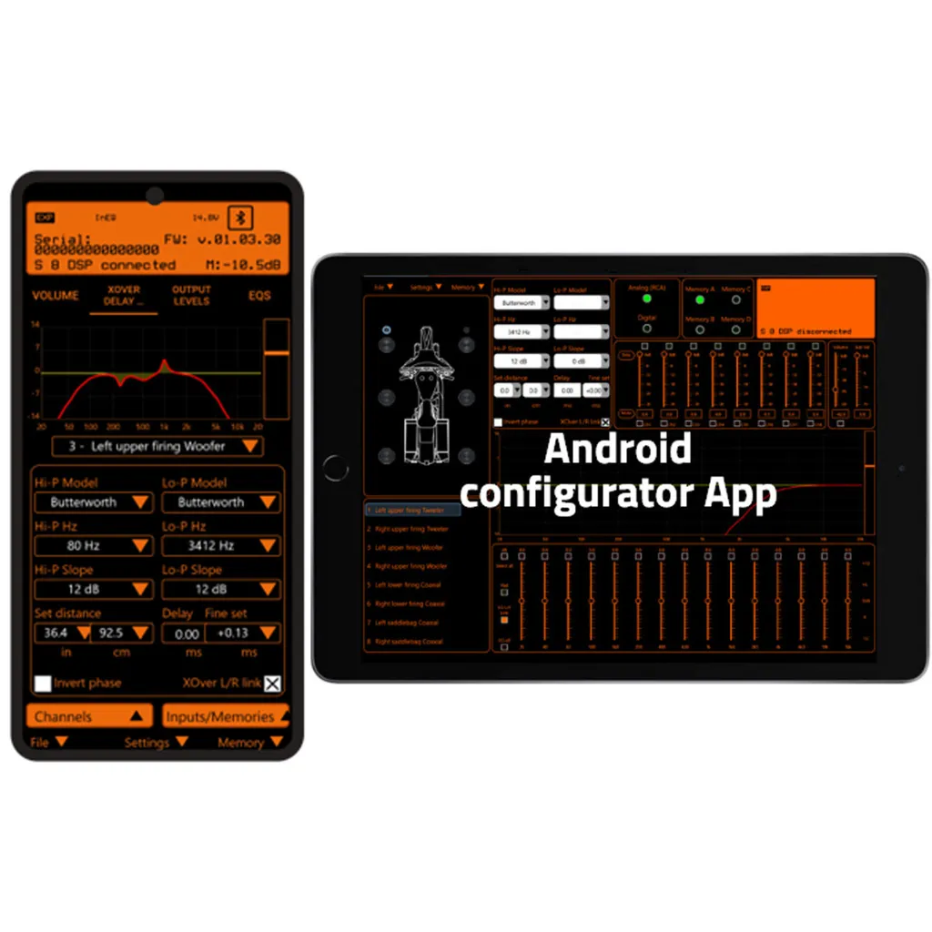 Processeur de Signal Numérique Hertz S8 avec 8 Canaux Haute Résolution - 9