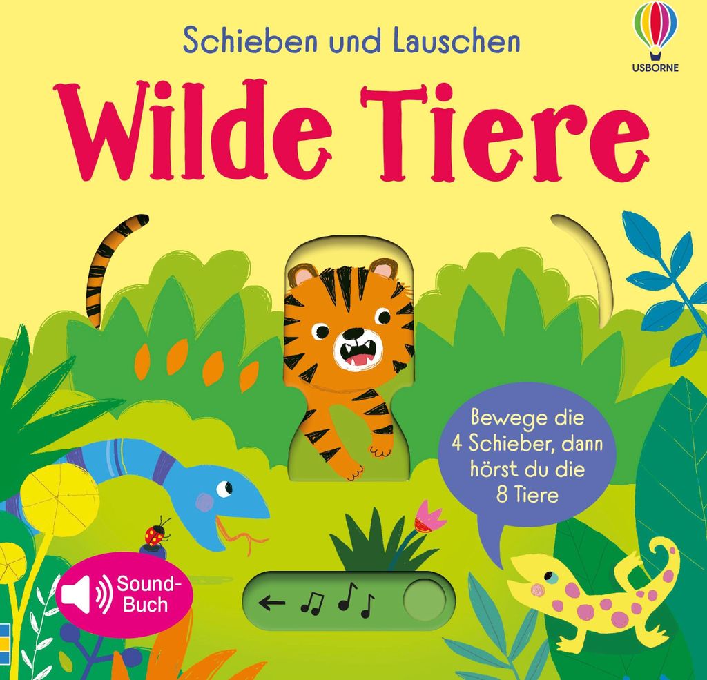 Schieben und Lauschen: Wilde Tiere