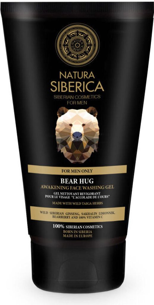 Natura Siberica Bear Hug Awakening Face Washing Gel 150ml