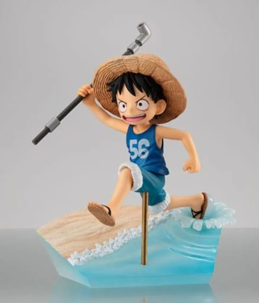 Figurine Monkey D. Luffy G.E.M. Run One Piece 15e Anniversaire 12 cm