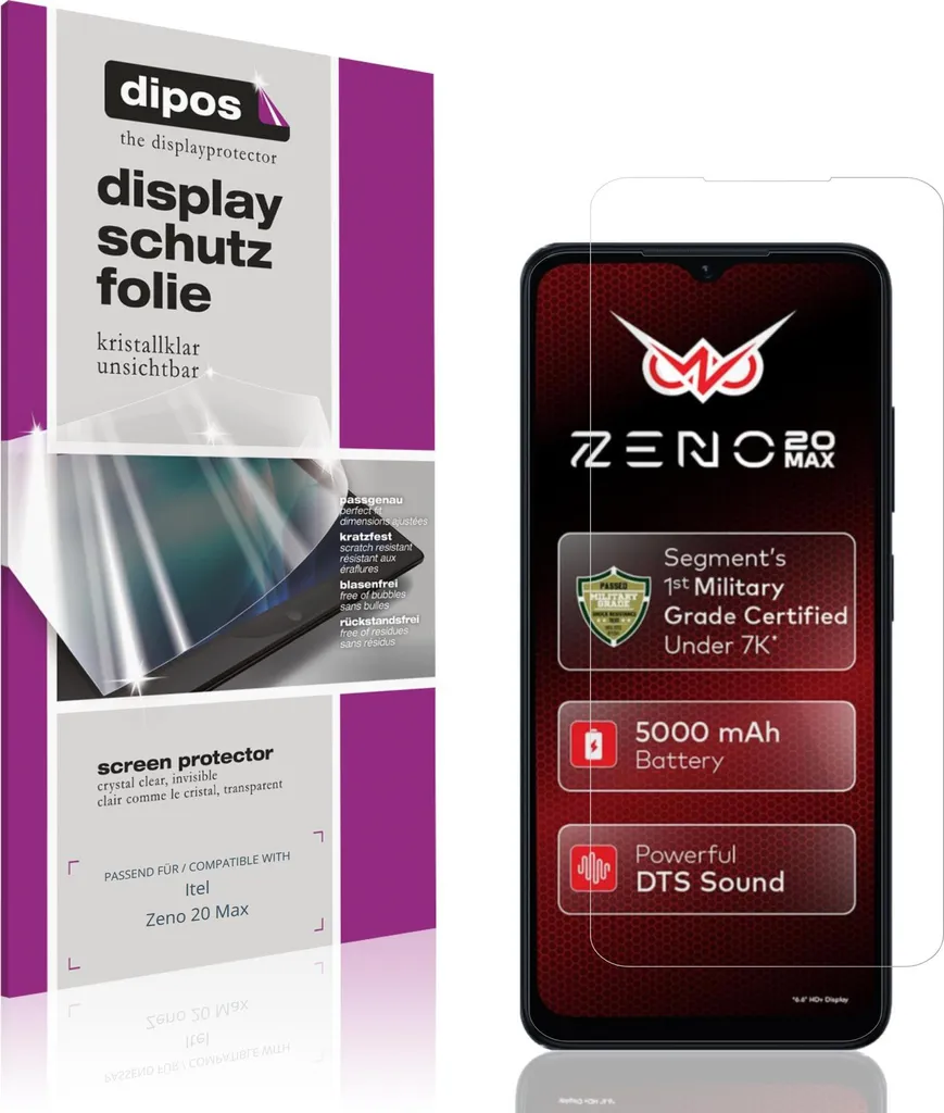 Offerta 4x Pellicola Itel Zeno 20 Max - Il Miglior Rapporto Qualità/Prezzo