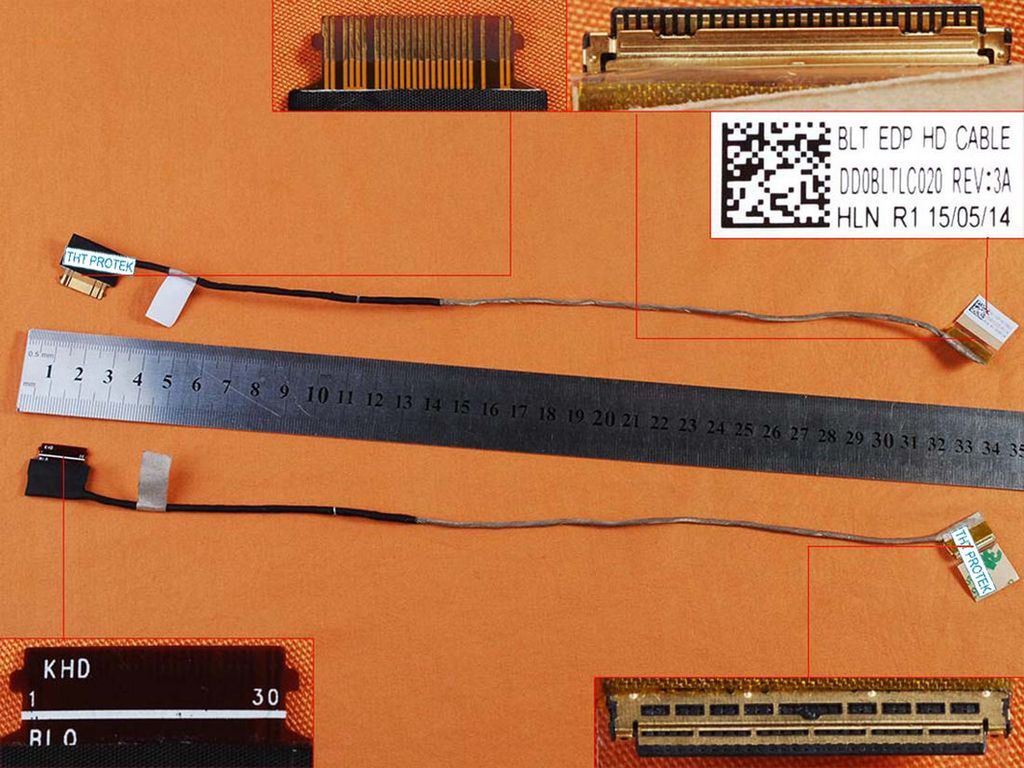 Displaykabel Bildschirm LED screen cable 30-PIN HD kompatibel für Toshiba S55-C5274