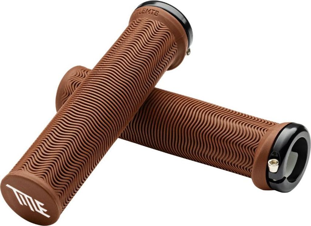 Title Mtb L01 Lock-on Griffe Braun 135 mm Braun 135 mm