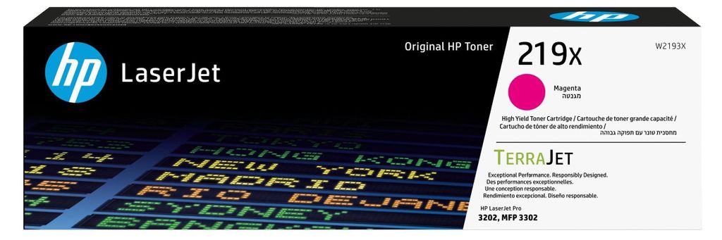 HP 219X - Haut rendement - Magenta - original - LaserJet - Image du produit 