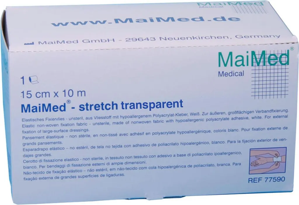 Pellicola MaiMed-stretch 15cmx10m | Protezione Tatuaggi e Ferite Grandi