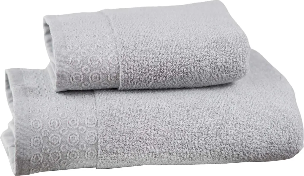 Asciugamano SPA Grigio Chiaro 70x140 cm in Cotone 500g | Shop Online