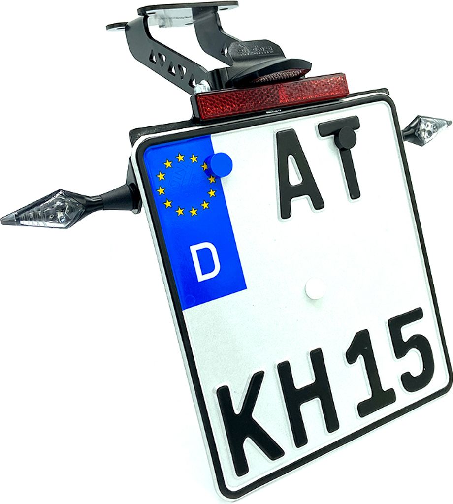 alpha Technik Kennzeichenhalter Yamaha YZF-R125, RE39 für Produktbild 