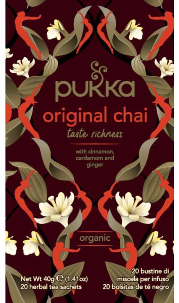 Pukka Original Chai  Kräutertee, 20 Beutel, 40g – Produktbild 