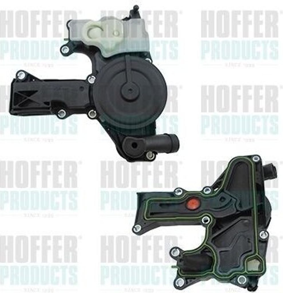 HOFFER 8091672 Ölabscheider Kurbelgehäuseentlüftung für VW TIGUAN (5N) für AUDI A4 Avant (8K5, B8) A6 Avant (4G5, 4GD, C7) Q5 (8RB) A5 Sportba...