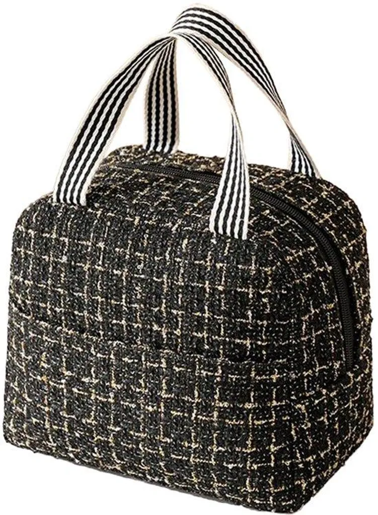 Sac de voyage isotherme 6L noir - Petit sac isotherme compact et léger