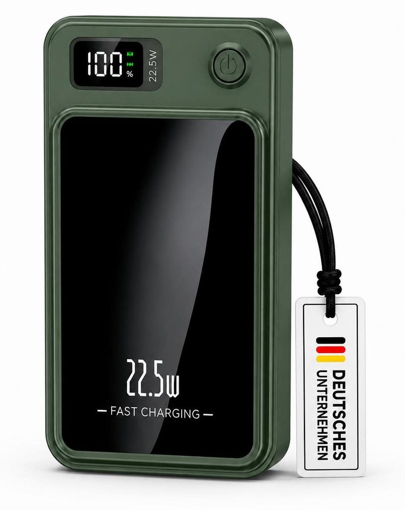 Magnetische Powerbank 10000mAh Mini  PD 22.5W Schnellladen Produktbild 
