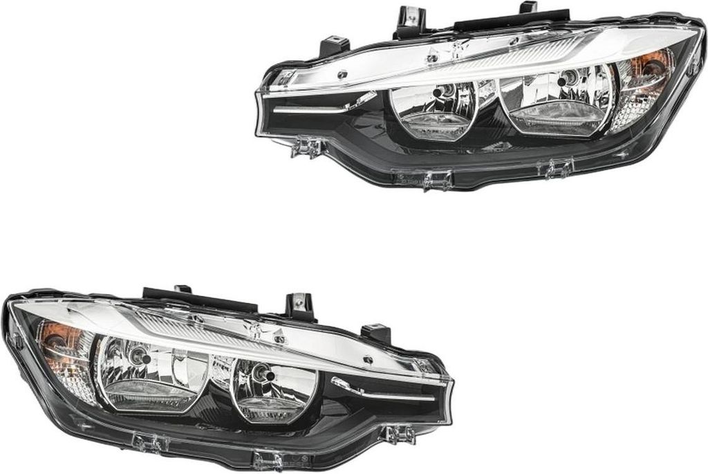 Hauptscheinwerfer-Set li re 12 V H7/H7 PY21W Halogen FF HELLA für u.a. BMW 3er