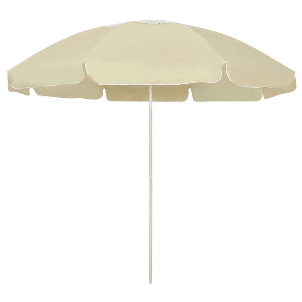 Maison Exclusive Ombrellone 240cm: Ombra Giallo Sabbia per Famiglie