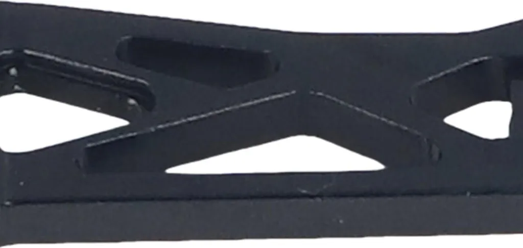 Kit 2pz Bracci Sospensione 1/24 RC Lega Nera - Ricambio Rinforzato - 3