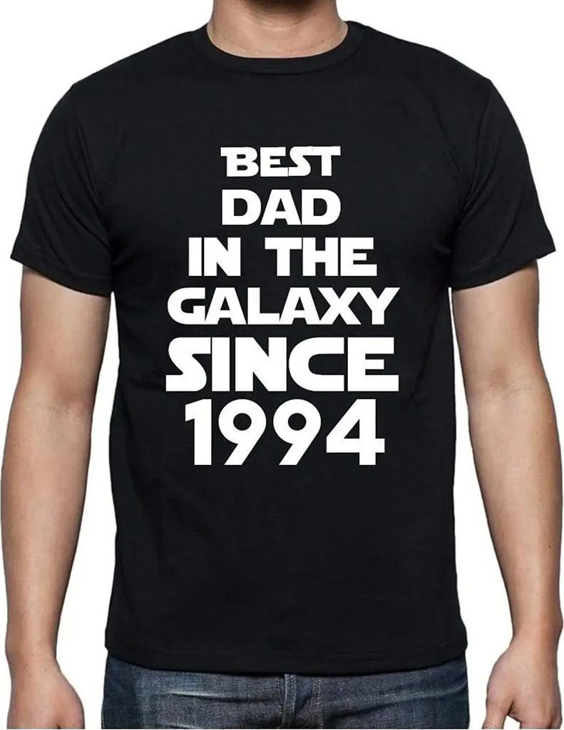 Herren Grafik T-Shirt Bester Vater der Galaxis seit 1994 – Best Dad in the Galaxy Since 1994 – Geschenk 30. Geburtstag Jahrestag 30 Jahre Jubil...