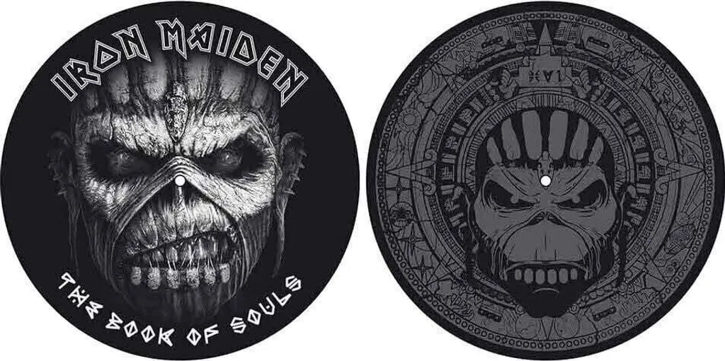 Slipmat Iron Maiden The Book Of Souls pour Platine Vinyle 12 Pouces