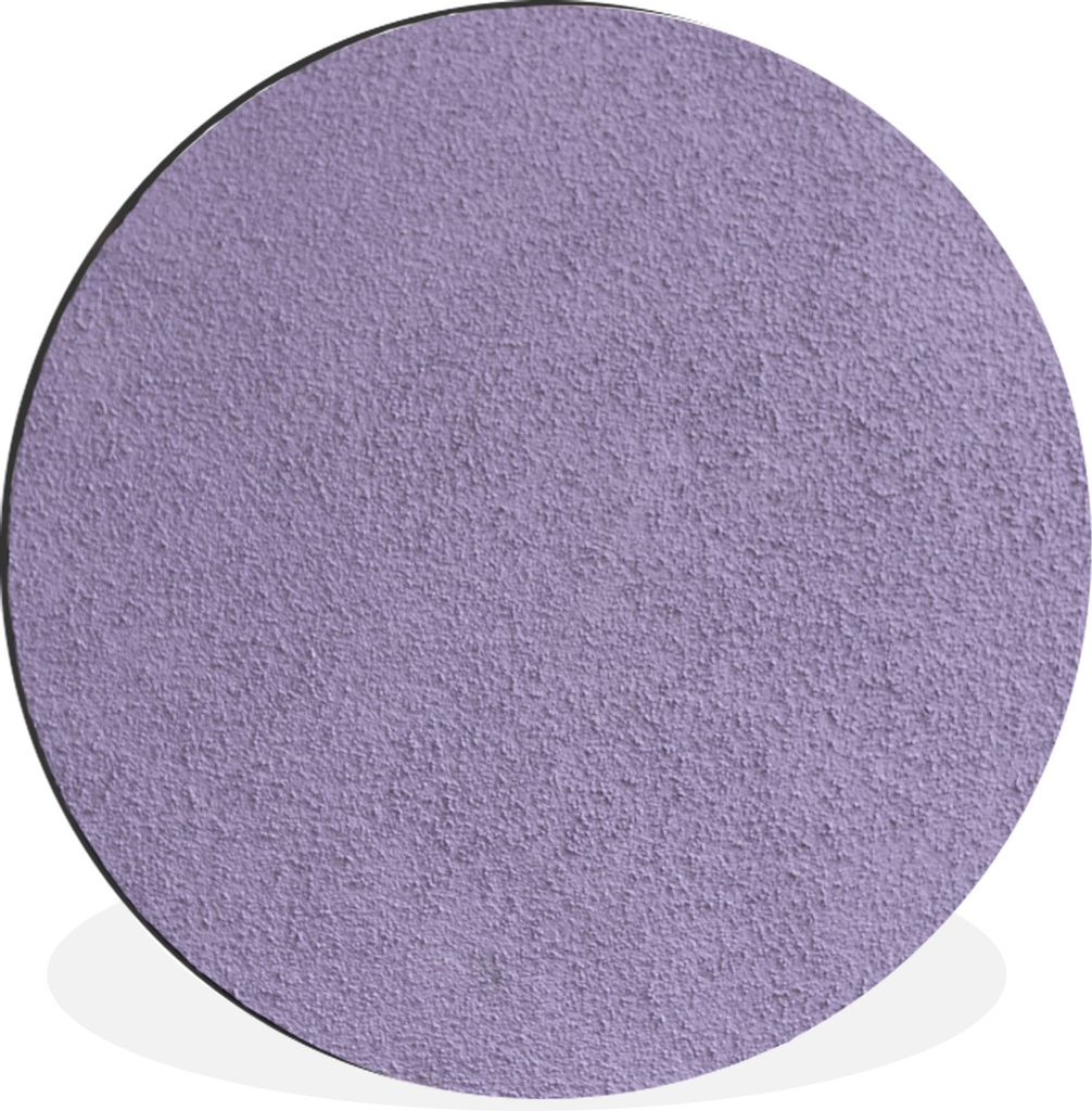 MuchoWow Aluminium Wandkreis Lila - Beton - Wand Ø 30 cm Wanddeko Modern Wohnzimmer - Wand Bild - Wohnzimmer - Runde Bilder - Alubilder - Kunst ...