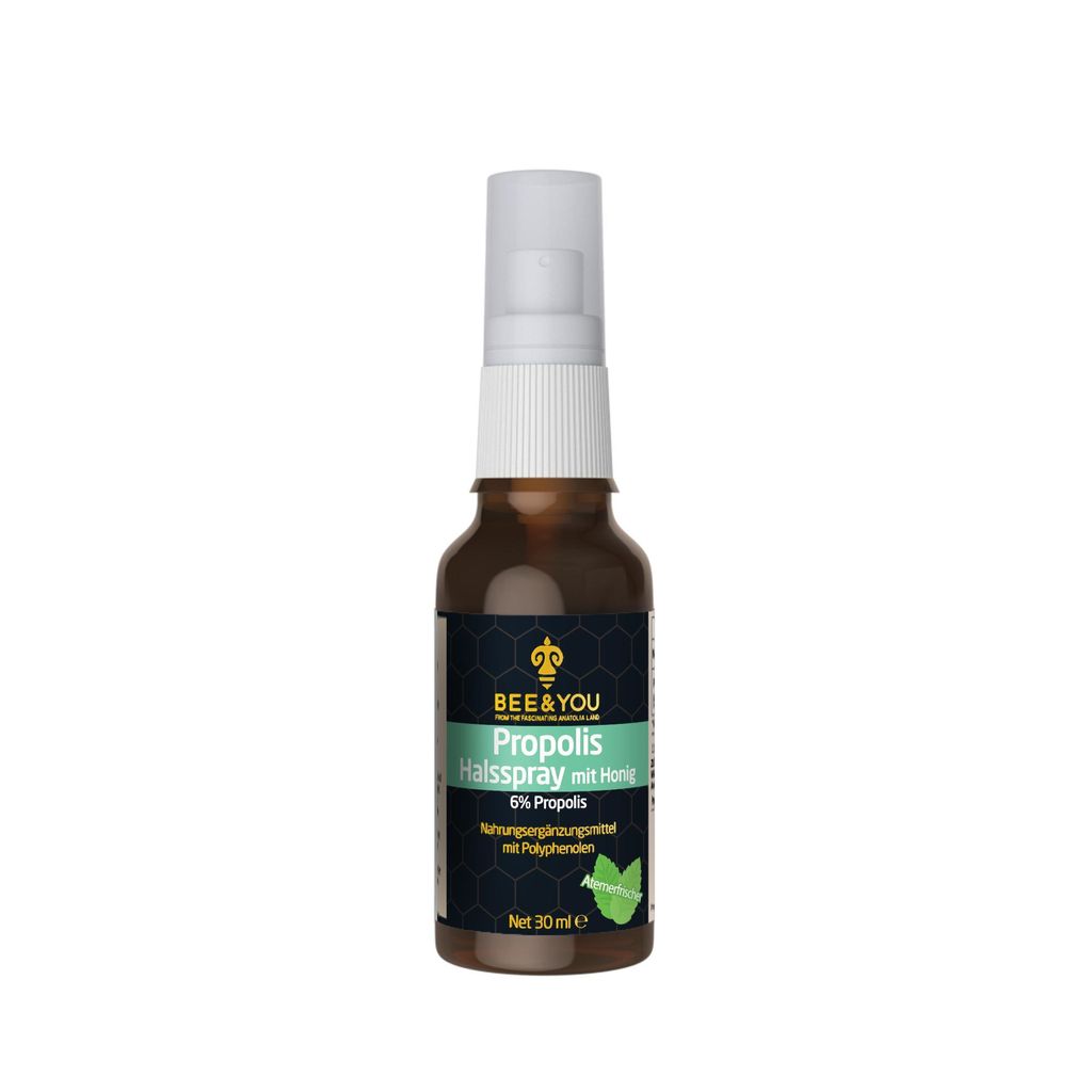 Bee and You Propolis Halsspray mit Honig (6%) 30 ml Produktbild 
