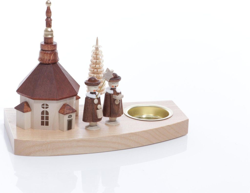 Teelichthalter Kirche BxHxT ca 17x13x9 cm NEU
