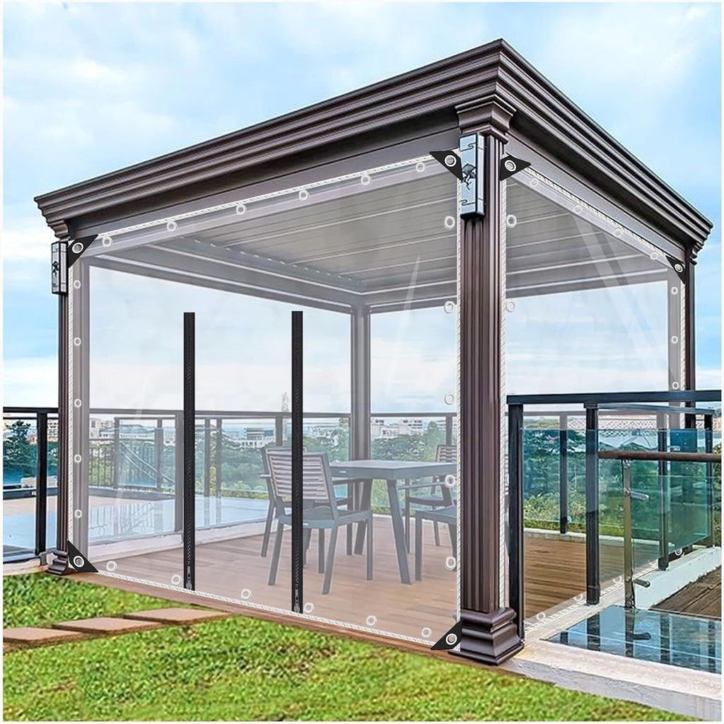 Chiusure Laterali In PVC Per Gazebo E Strutture Su Misura - Foto 6