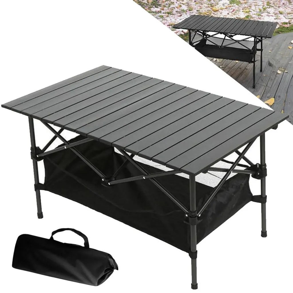 Table de camping stable et portable : finis les repas encombrants au sol - 14