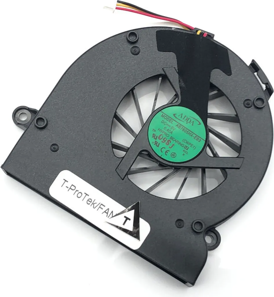 Ventola di ricambio Cooler compatibile per AB7605HX-EB3 DC 5V--0.4A
