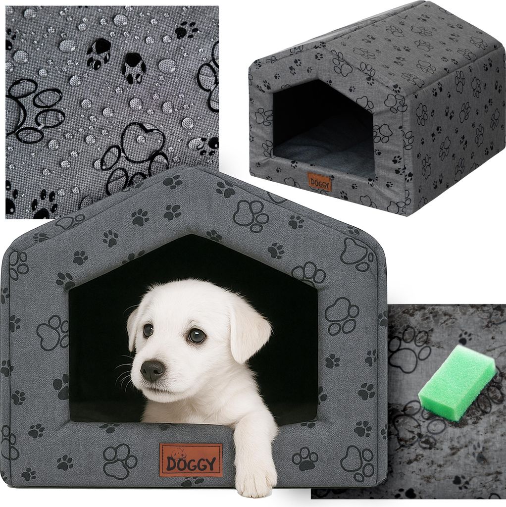 Psí bouda pro domácnost R2 - 55x60x46 cm - Pohodlný pelíšek Obrázek produktu 