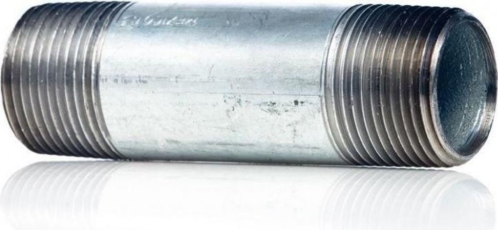 Gewindeverbinder Beidseitig 3/4 120 Mm Verzinkt