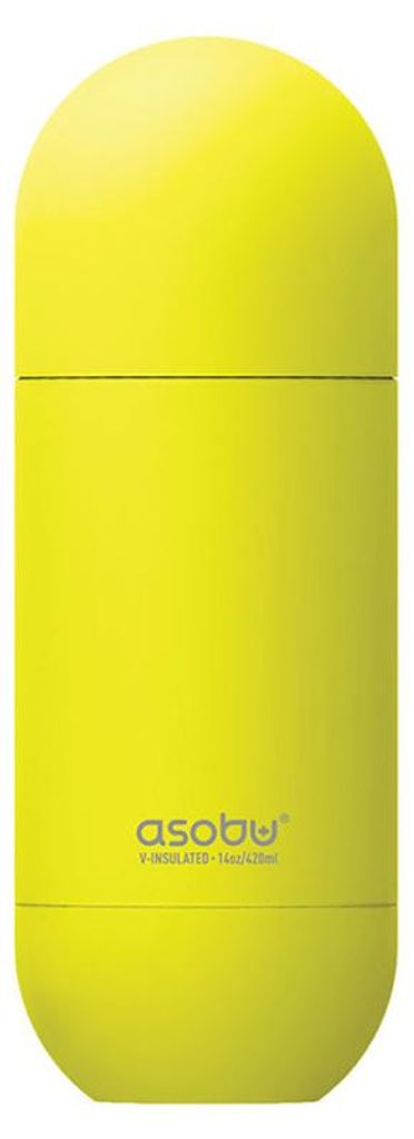 Asobu Orb, 430 ml, Tägliche Nutzung, Gelb, Edelstahl, 24 h, Produktbild 