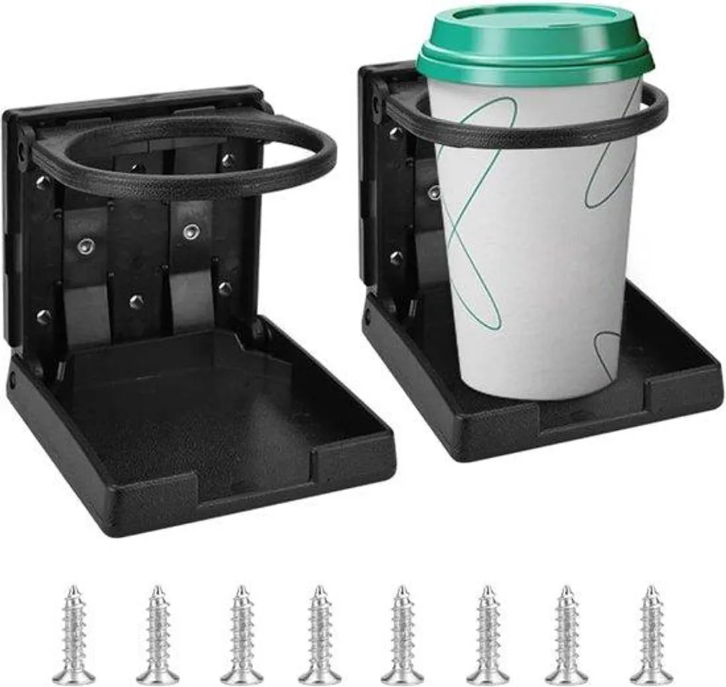 Porte-gobelet voiture pliable en ABS, support ajustable haute résistance