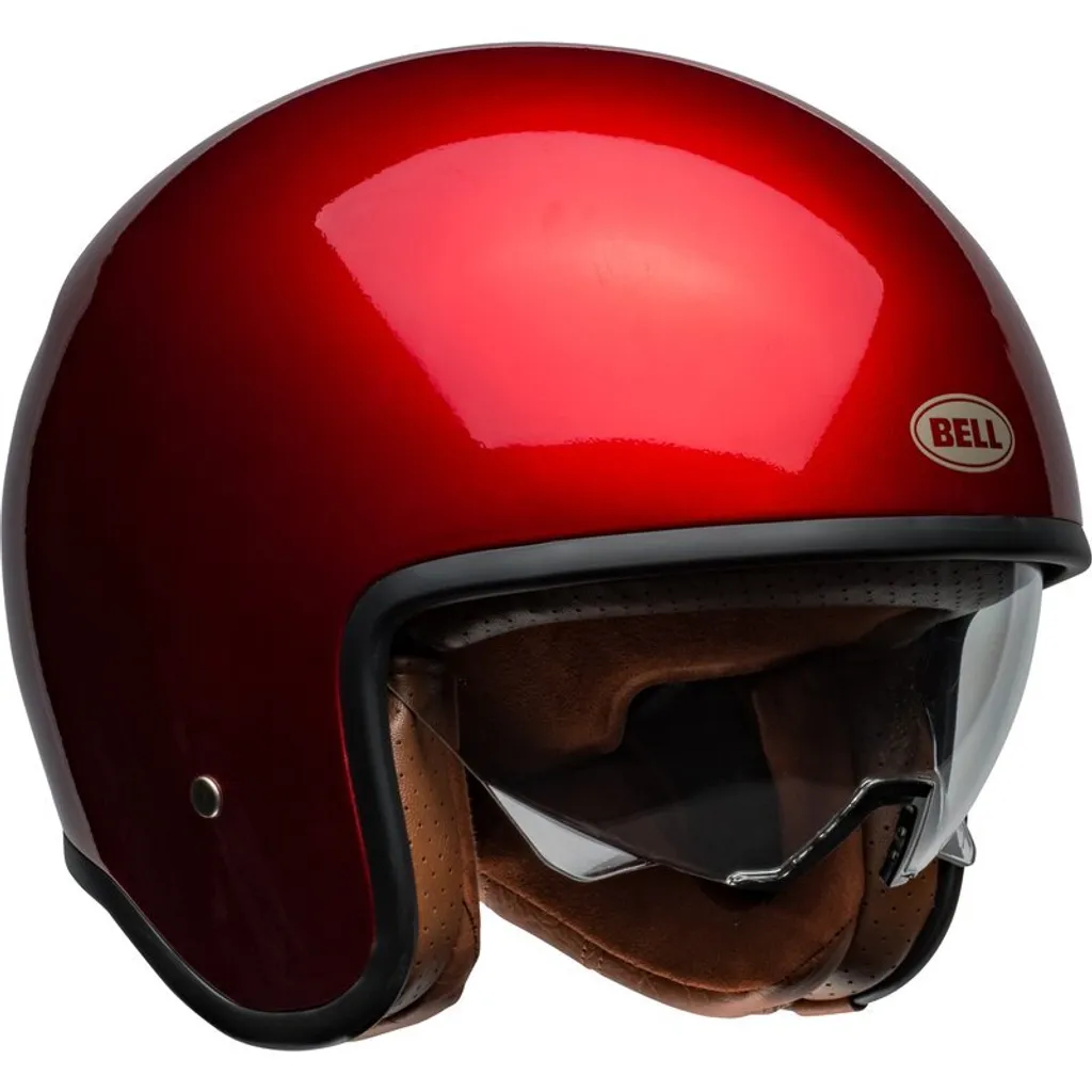 Casque BELL TX501 : Fini l'Éblouissement avec son Écran Solaire Rouge