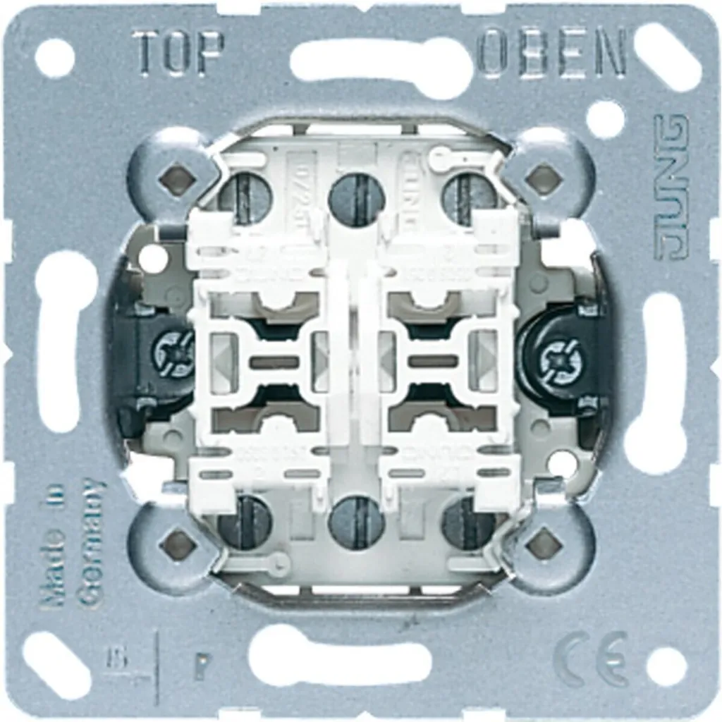 Jung 532-4U Interrupteur Alu - Remplacement Bouton-poussoir Fiable