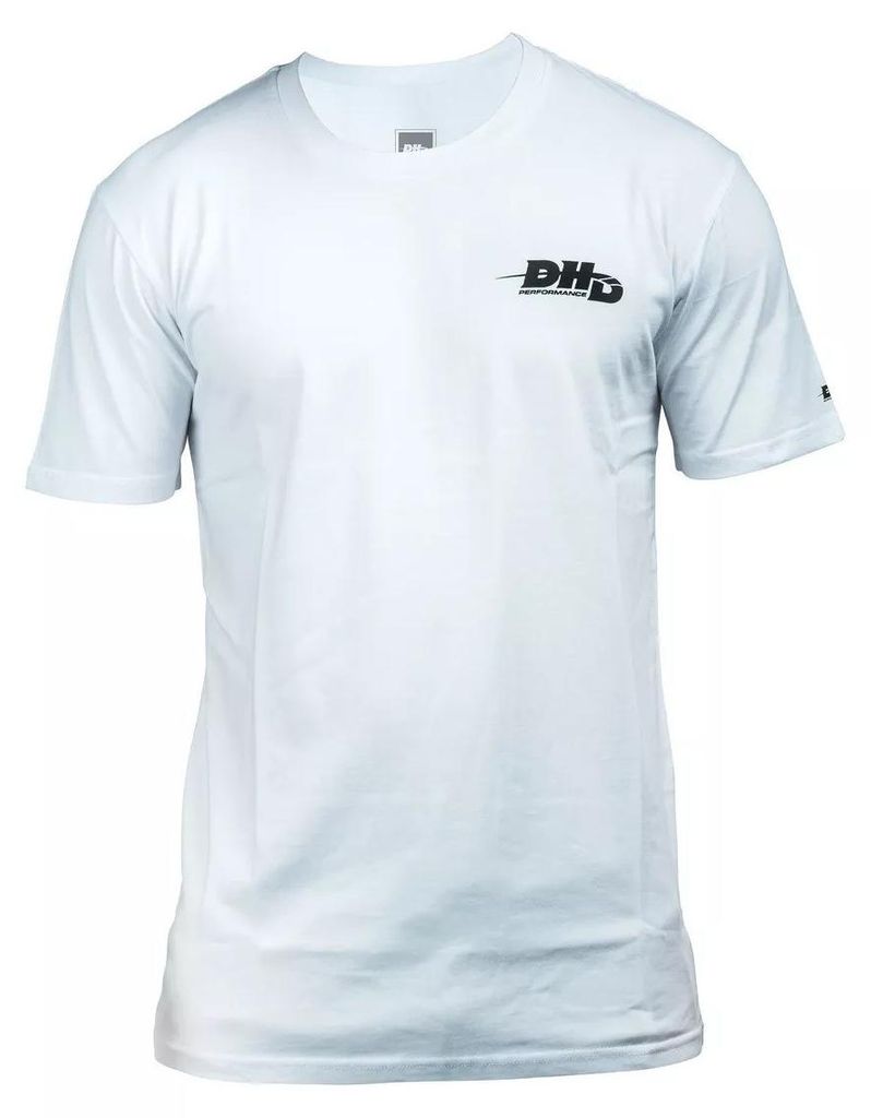 T-Shirt - Klassisch - Logo - Weiß / Schwarz - XXL - DHD