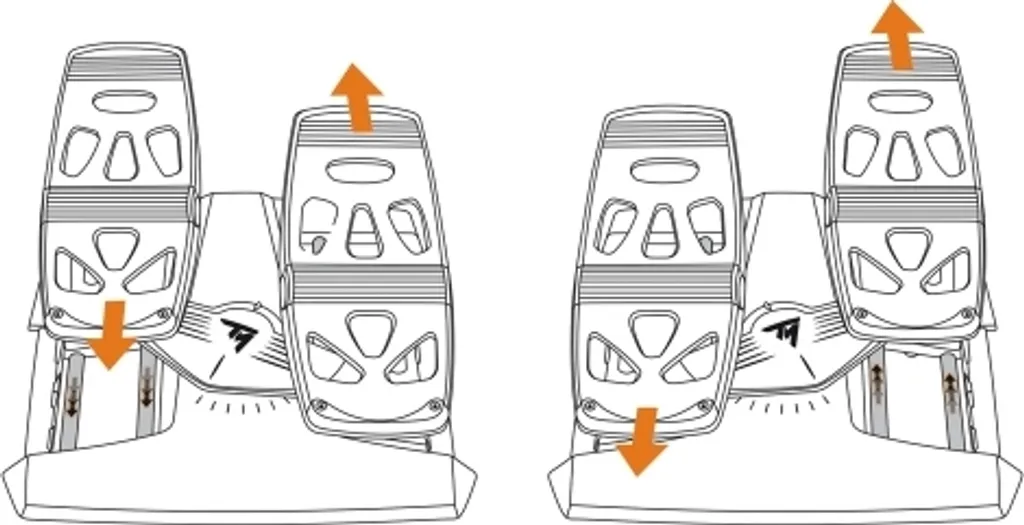 ThrustMaster T-Flight Rudder Pedals : Optimisez votre Pilotage Virtuel - 9